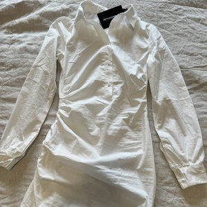 Pretty litle thing white dress (NEW)
